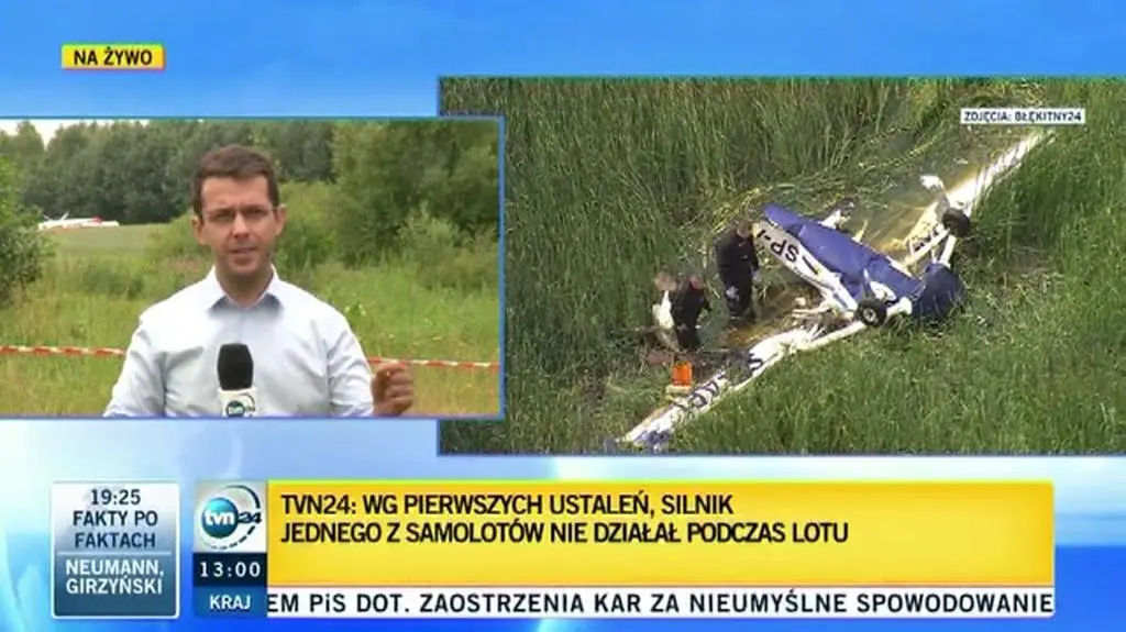 Silnik jednego z samolotów przestał pracować w trakcie lotu