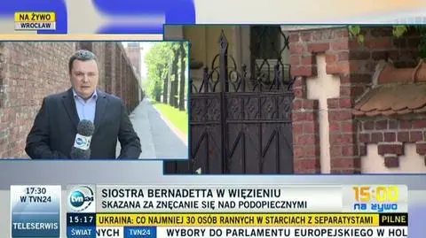 Siostra Bernadetta w więzieniu