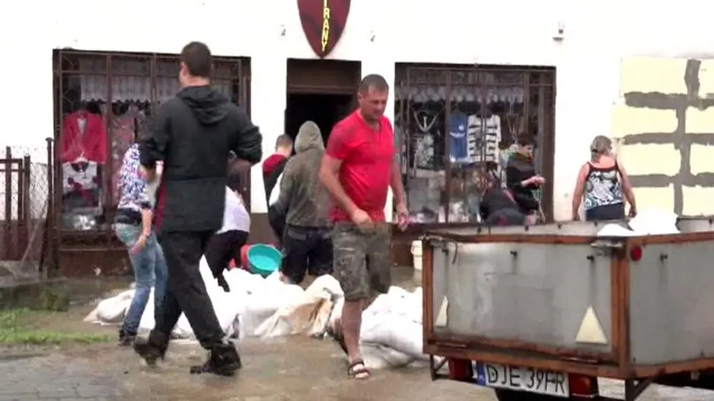 Skutki nawałnicy w Piechowicach