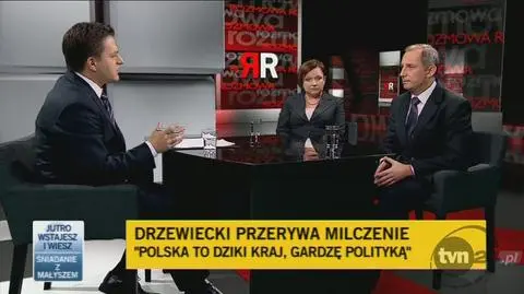 Sławomir Neuman o wywiadzie Drzewieckiego
