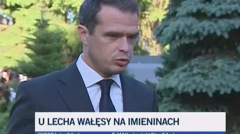 Sławomir Nowak o gościach Lecha Wałęsy