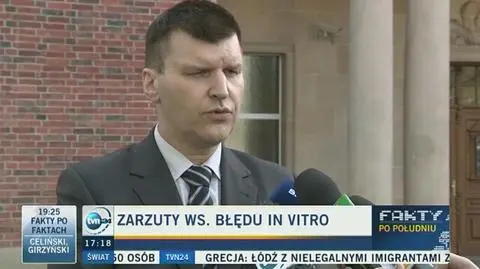 Śledztwo ws. pomyłki przy in vitro