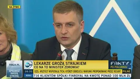 Specjalna konferencja ministra Arłukowicza