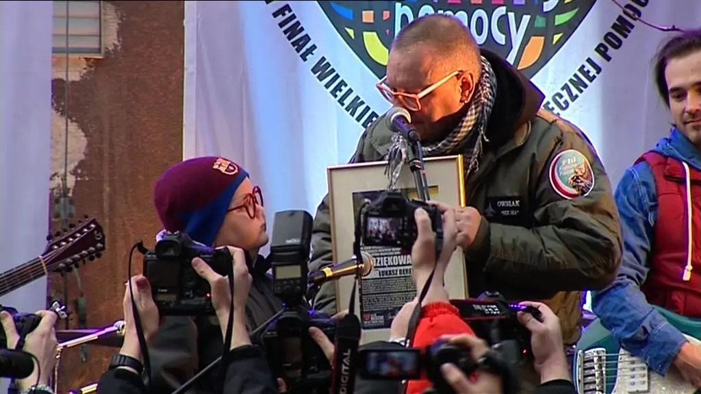 Spotkanie z szefem WOŚP było marzeniem Łukasza