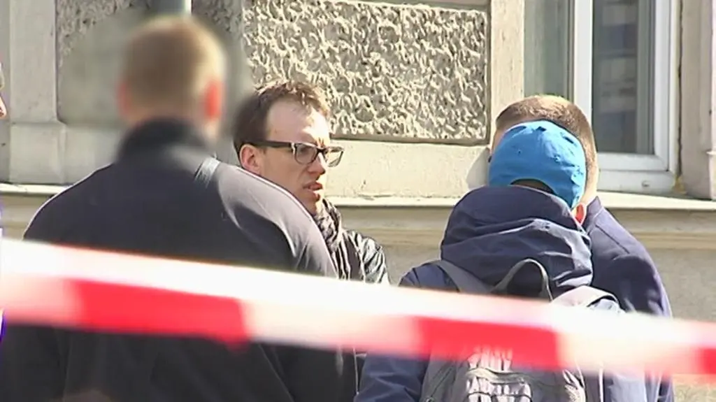 Sprawca wypadku na miejscu zderzenia