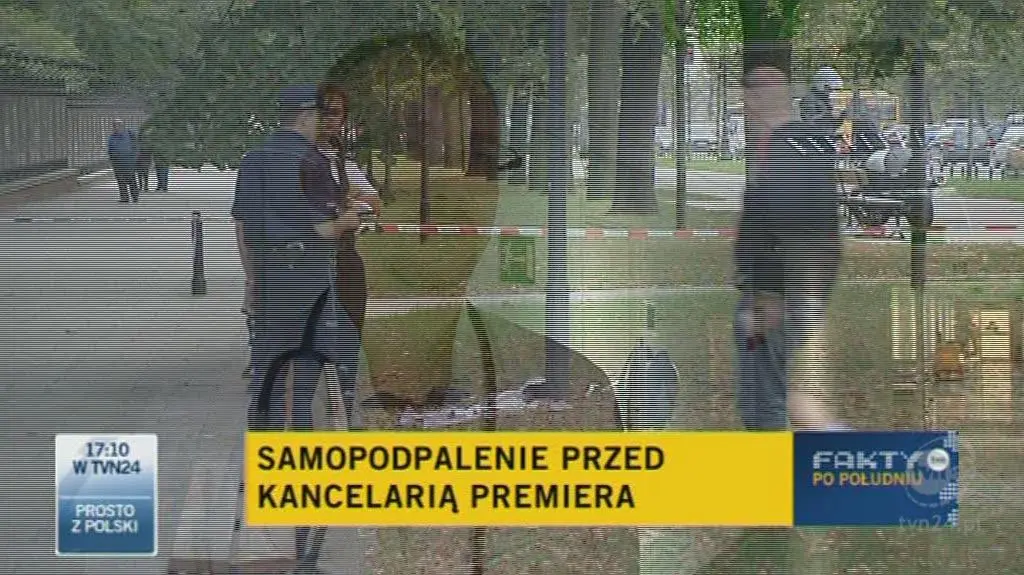 Stan mężczyzny jest stabilny (TVN24)