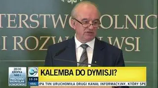 Stanisław Kalemba podał się do dymisji