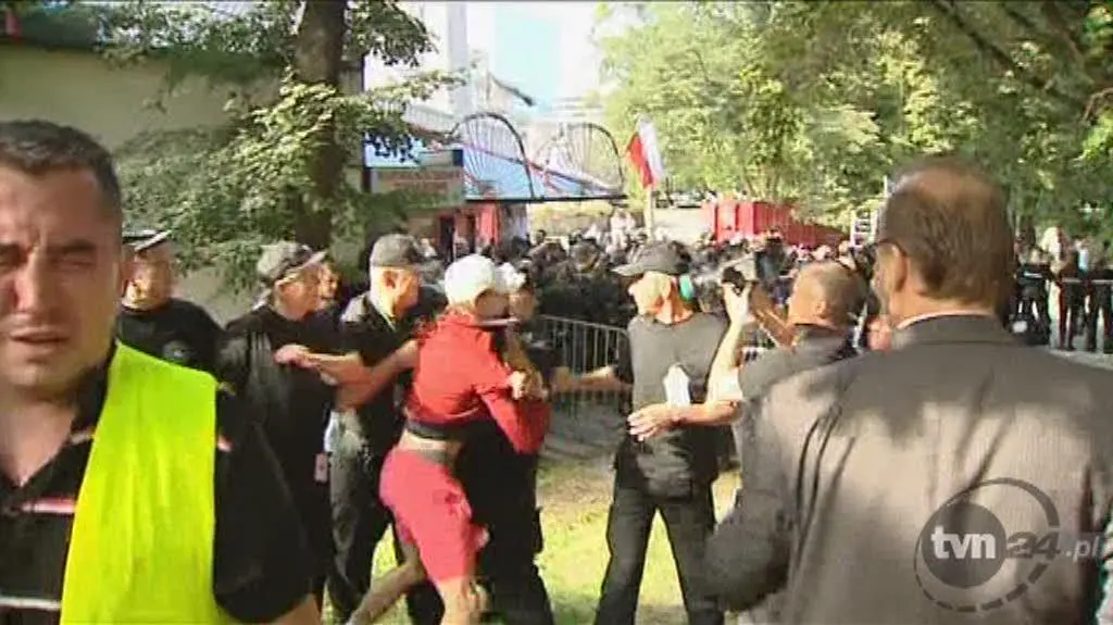 Starcia kibiców z policją