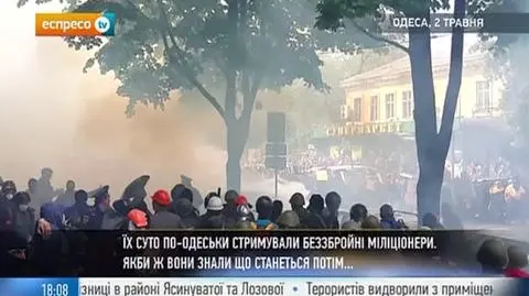 Starcia uliczne w Odessie 