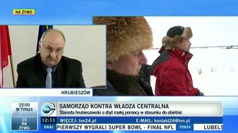 Starosta oskarża władze o brak pomocy w odśnieżaniu. "Była tylko w mediach" 