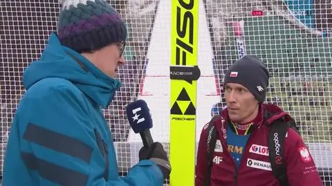 Stefan Hula po kwalifikacjach w Innsbrucku
