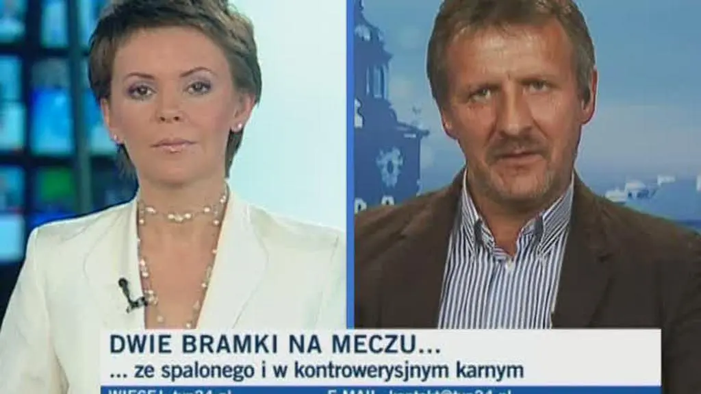 Stefan Majewski oddaje sędziemu wiele odwagi