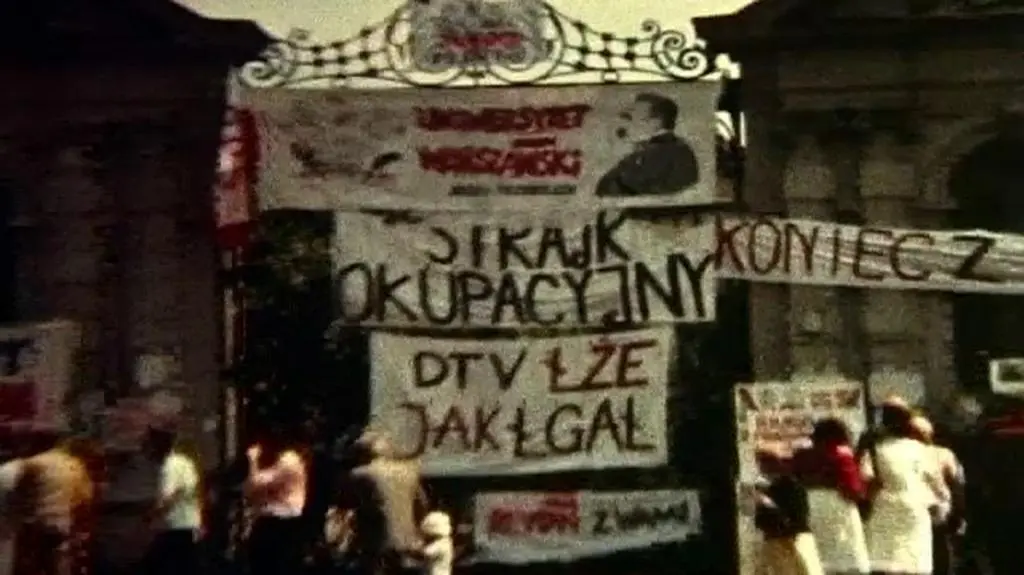 Strajk warszawskich studentów