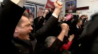 Strażacy świętują złoto Bródki
