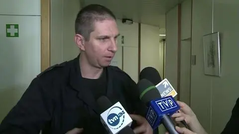 Strażak o akcji ratowniczej
