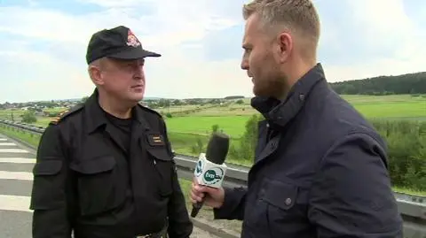 Strażak opowiada o akcji ratunkowej na autostradzie A4