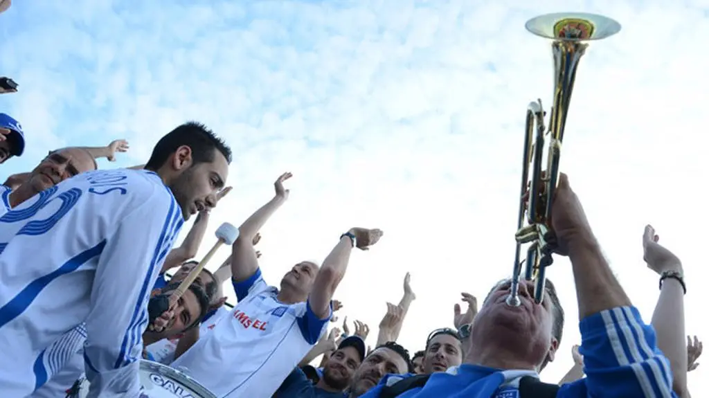 Strefa kibica przed meczem Grecja-Czechy