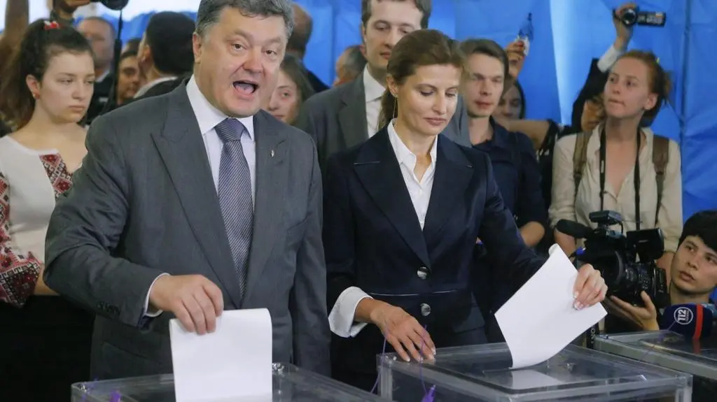 Strzały w centrum Doniecka