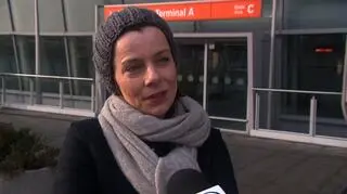 "Sukienka poleciała już w walizce. Mam nadzieję, że doleci"