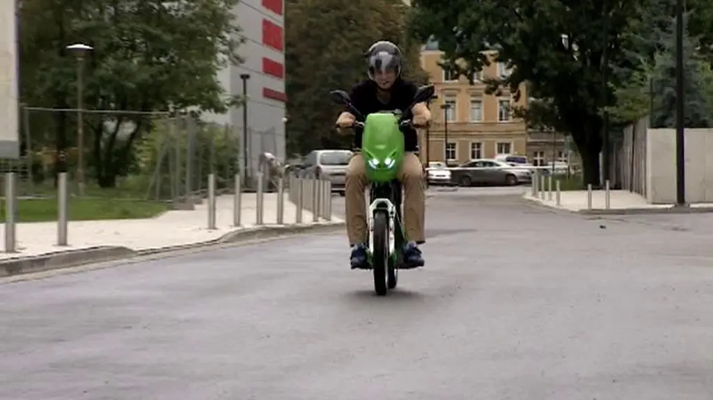Superlekki motocykl elektryczny wrocławskich studentów