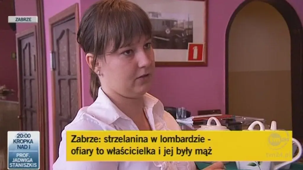 Świadek: był krzyk i strzał (TVN24)