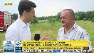 Świadek katastrofy: to nie był stabilny lot