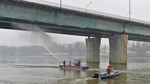 Świadek pierwszego pożaru na moście: nie wyglądał na ognisko