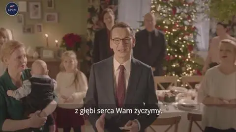 Świąteczne życzenia od Mateusza Morawieckiego