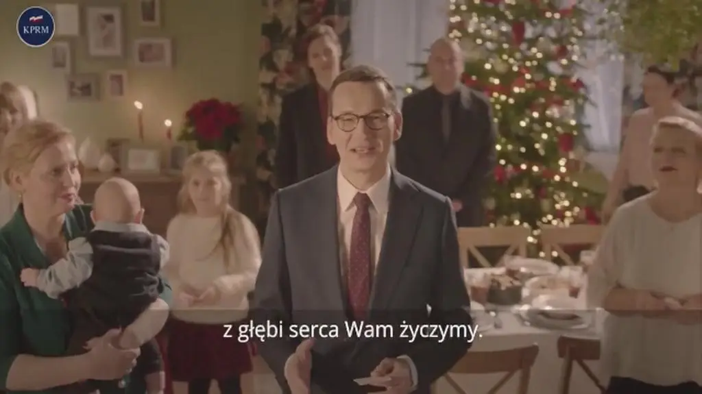 Świąteczne życzenia od Mateusza Morawieckiego