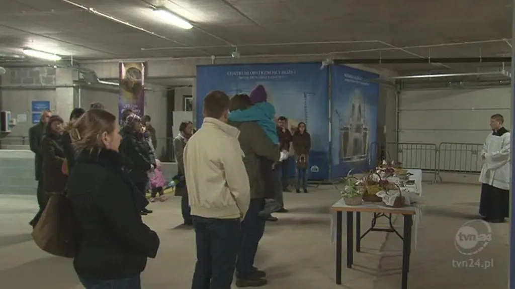 Święconki w Świątyni Opatrzności Bożej (TVN24)