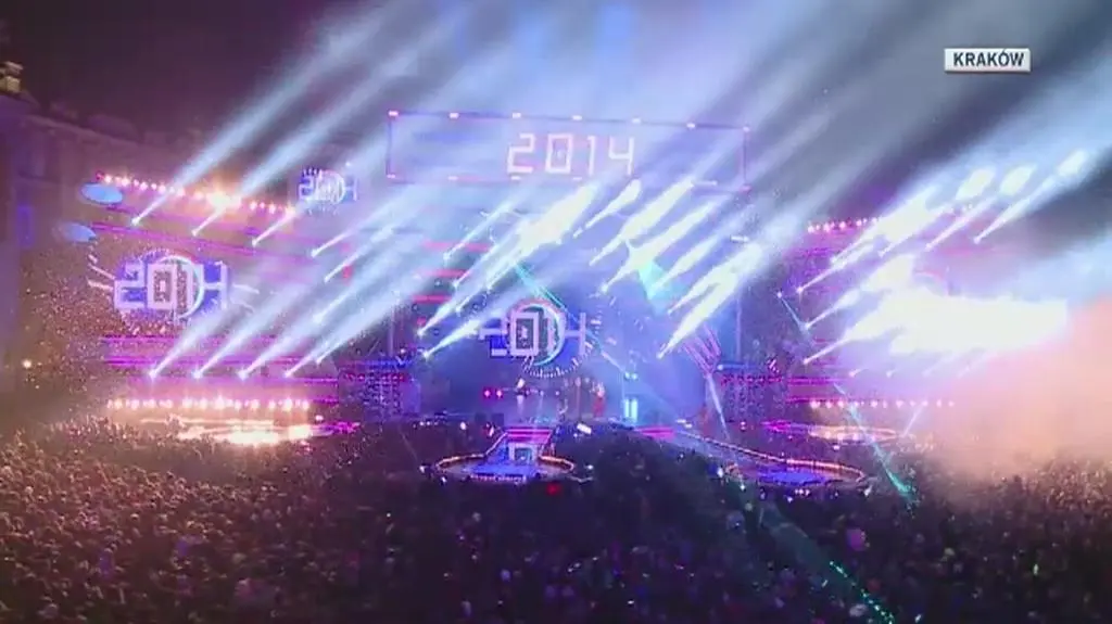 Sylwester 2013 w Krakowie 