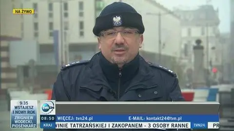 Sylwester minął spokojnie - mówi Krzysztof Hajdas z Komendy Głównej Policji