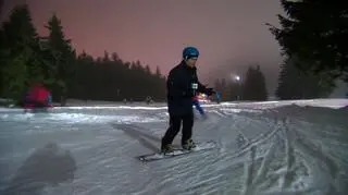 Sylwestrowa zabawa na stoku