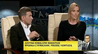 Sylwia Gruchała i Robert Korzeniowski w Tak Jest