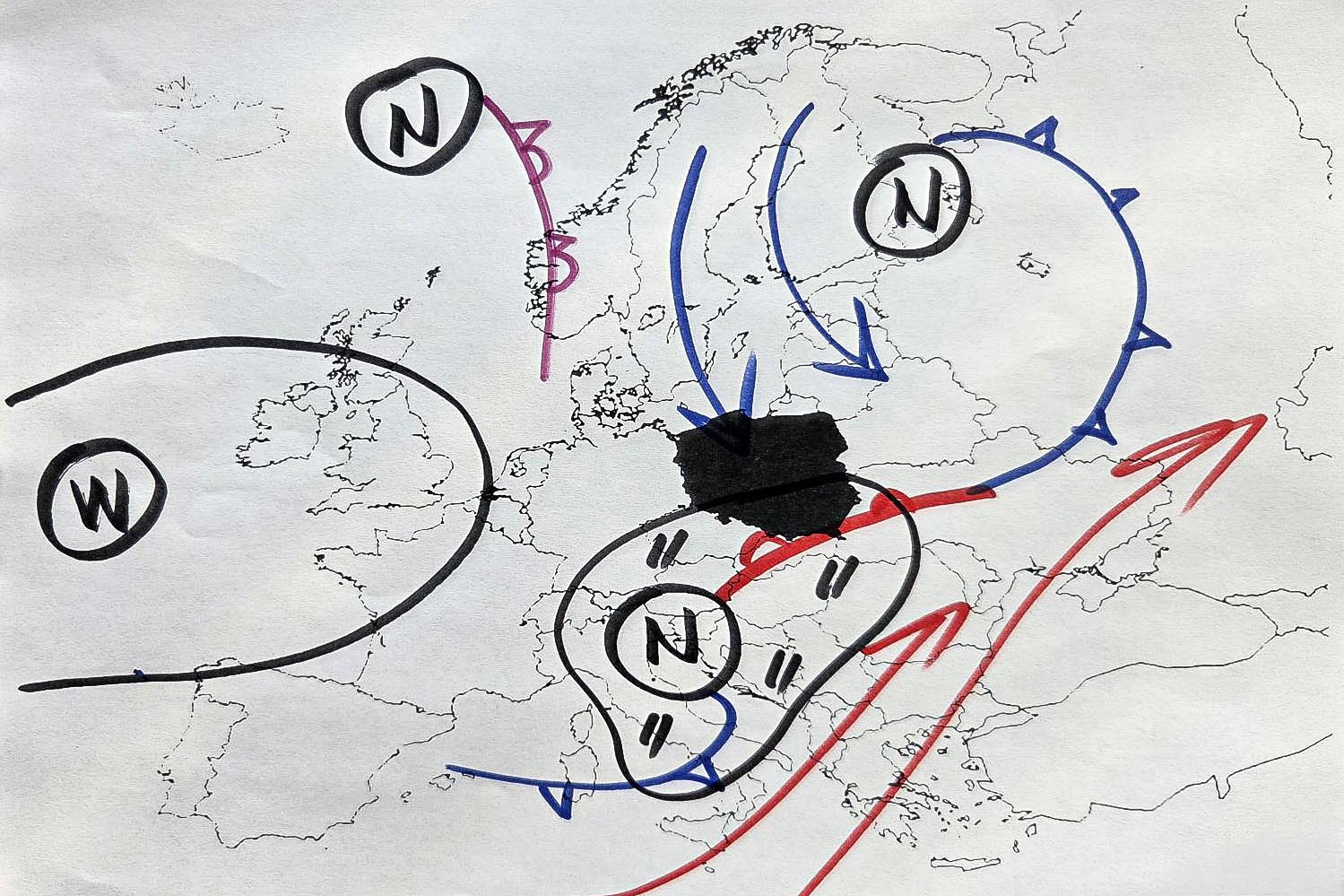 Sytuacja baryczna w Europie
