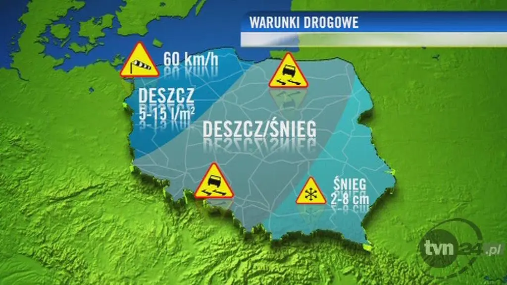 Sytuacja na drogach w czwartek