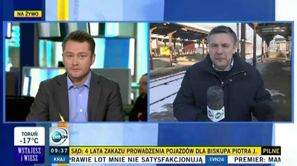 Sytuacja na dworcu w Gdańsku po zakończeniu strajku