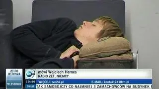 Sytuacja na niemieckich lotniskach - relacja reportera Wojciecha Hernesa