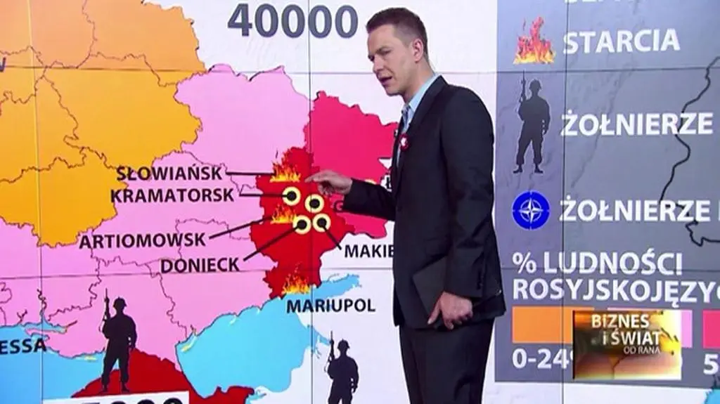Sytuacja na Ukrainie ok. godz. 7