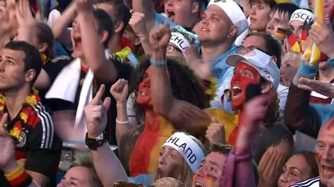 Szalona radość kibiców w Berlinie