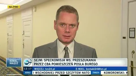 Szef CBA przed speckomisją. Wyjaśnia sprawę przeszukania u posła PSL