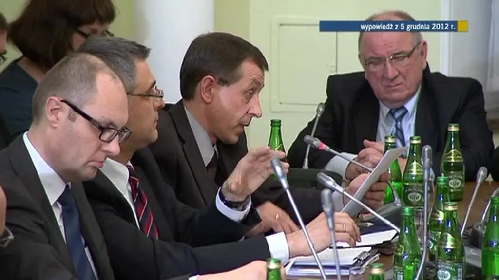Szef NPW o trotylu. Wypowiedź z 5 grudnia 2012 r.
