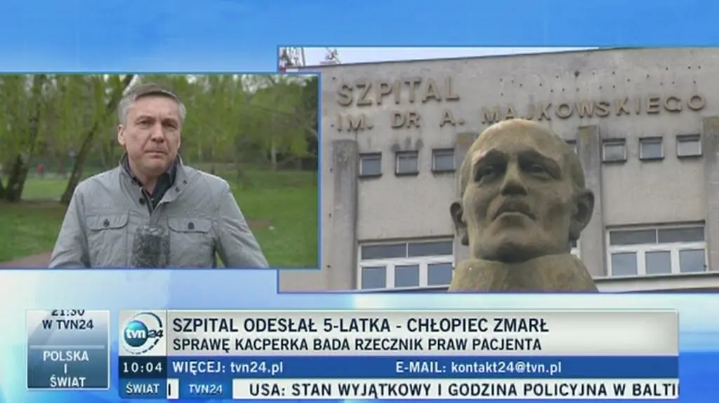 Szpital odesłał 5-latka. Chłopiec zmarł 