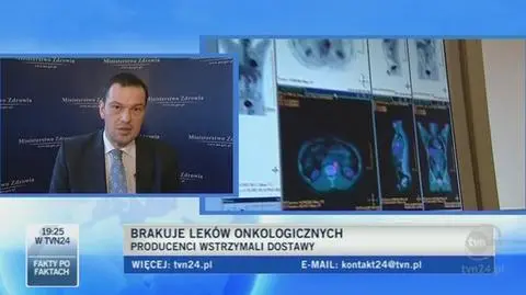 Szulc apeluje do pacjentów i dyrektorów szpitali (TVN24)