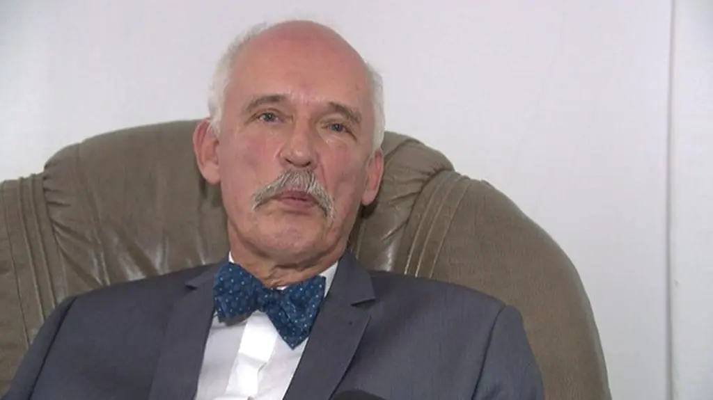 "Ta gnida się wzięła i poleciała do prasy". Korwin-Mikke o spoliczkowaniu Boniego