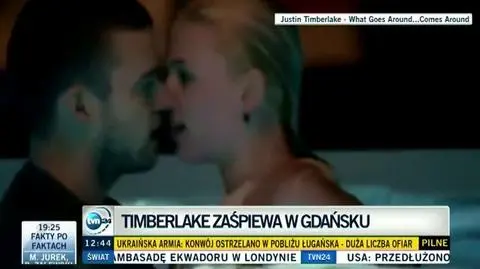 Tak wygląda scena, na której wystąpi Timberlake 