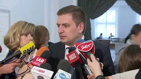 "Taka rola ministra zdrowia - borykać się z wotum nieufności i wracać do pracy"