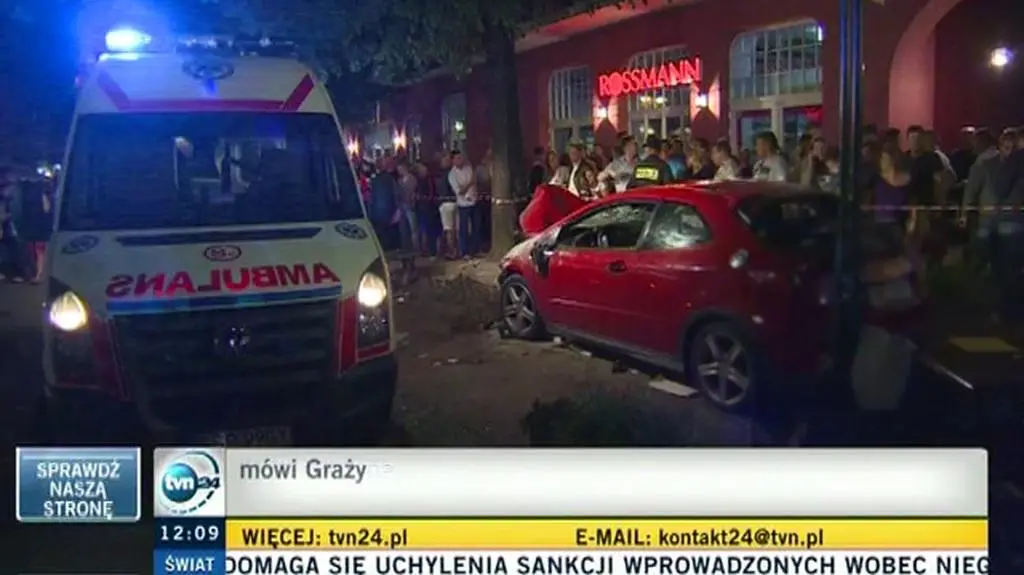 Taranował ludzi na "MOnciaku". Biegli: był całkowicie niepoczytalny