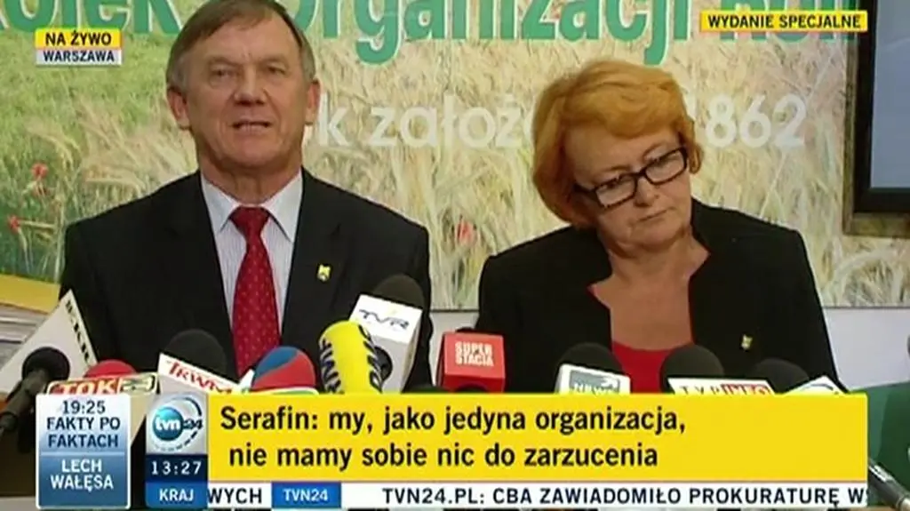 "Taśmy interesują pana, a mnie interesuje los polskiej wsi"