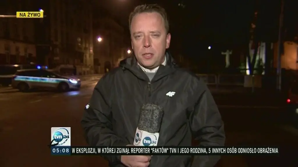 Teren tragedii jest zabezpieczony przez policję